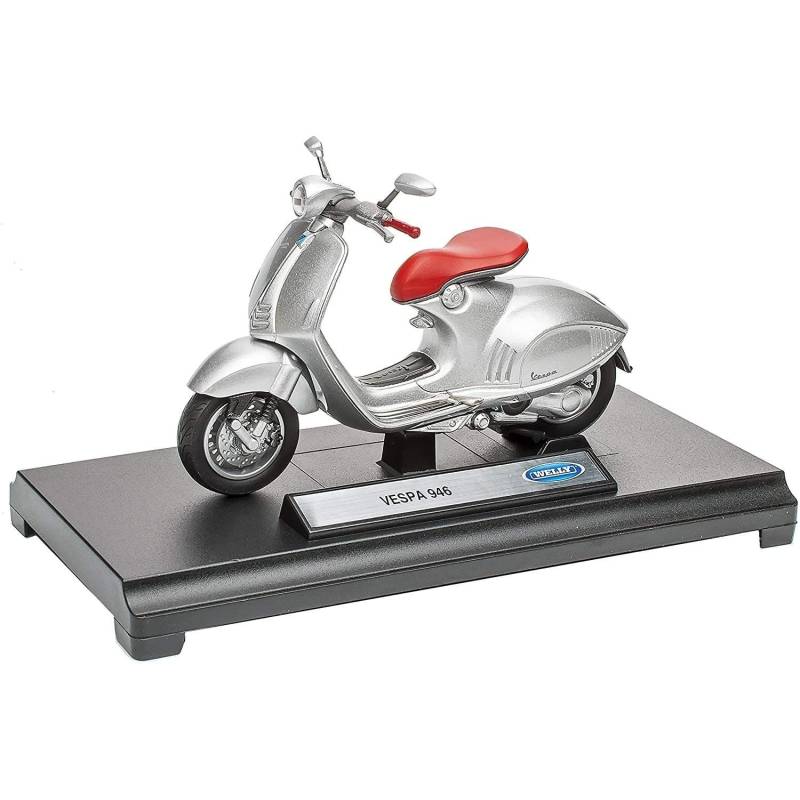 Motociclo in miniatura VESPA 946 2014 Argento