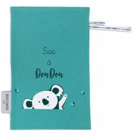  LA MIA BORSA DOUDOU in cotone - Blu divertente