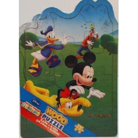  Puzzle da 12 pezzi TOPOLINO e i suoi amici