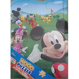  Puzzle da 12 pezzi LA CASA DI TOPOLINO