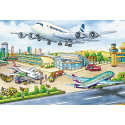 SCM56508 4 Puzzle da 26 e 48 Pezzi Mezzi di Trasporto