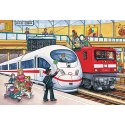 4 Puzzle da 26 e 48 Pezzi Mezzi di Trasporto