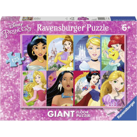  Puzzle Gigante 125 Pezzi Il Mondo delle Principesse