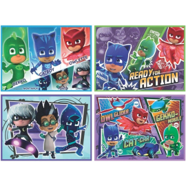  4 Puzzle 42 Pezzi PJMASKS