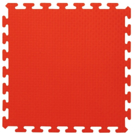  4 Tappetino puzzle rosso - 50 x 50 cm