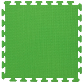  4 Tappetino puzzle verde - 50 x 50 cm