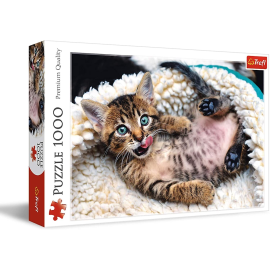  Puzzle da 1000 pezzi Gattino felice