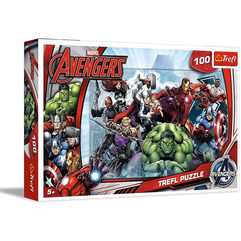  Puzzle da 100 pezzi AVENGERS all'attacco