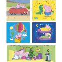 Puzzle Puzzle 10 in 1 3x18 pezzi - 4x30 pezzi - 2x48 pezzi e 1x60 pezzi Peppa Pig