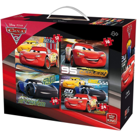  4 Puzzle 12-16-20-24 pezzi AUTOMOBILI 3