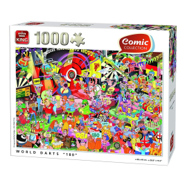  Puzzle da 1000 pezzi Freccette del Mondo 180