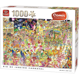  Puzzle da 1000 pezzi Il Canaval di RIO de JANEIRO