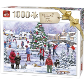  Puzzle da 1000 pezzi Divertimento invernale