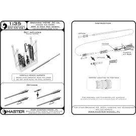 Browning M2HB .50 cal (12.7mm) - machine gun BARREL - WWII and Cold War version