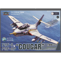 Plastic model aircraft GRUMMAN F9F-8 / F9F-8P COUGAR 1:48