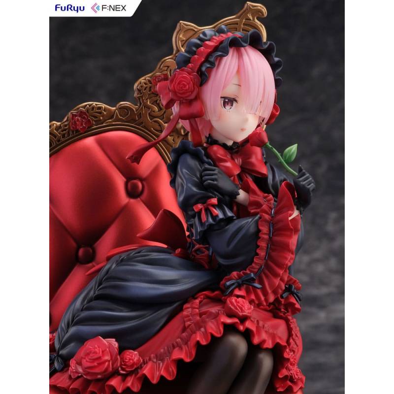 Re:ZERO -Starting Life in Another World F:NEX PVC statuette 1/7 Ram Gothic Ver. 20cm