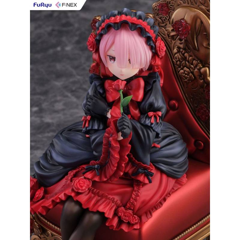 Re:ZERO -Starting Life in Another World F:NEX PVC statuette 1/7 Ram Gothic Ver. 20cm