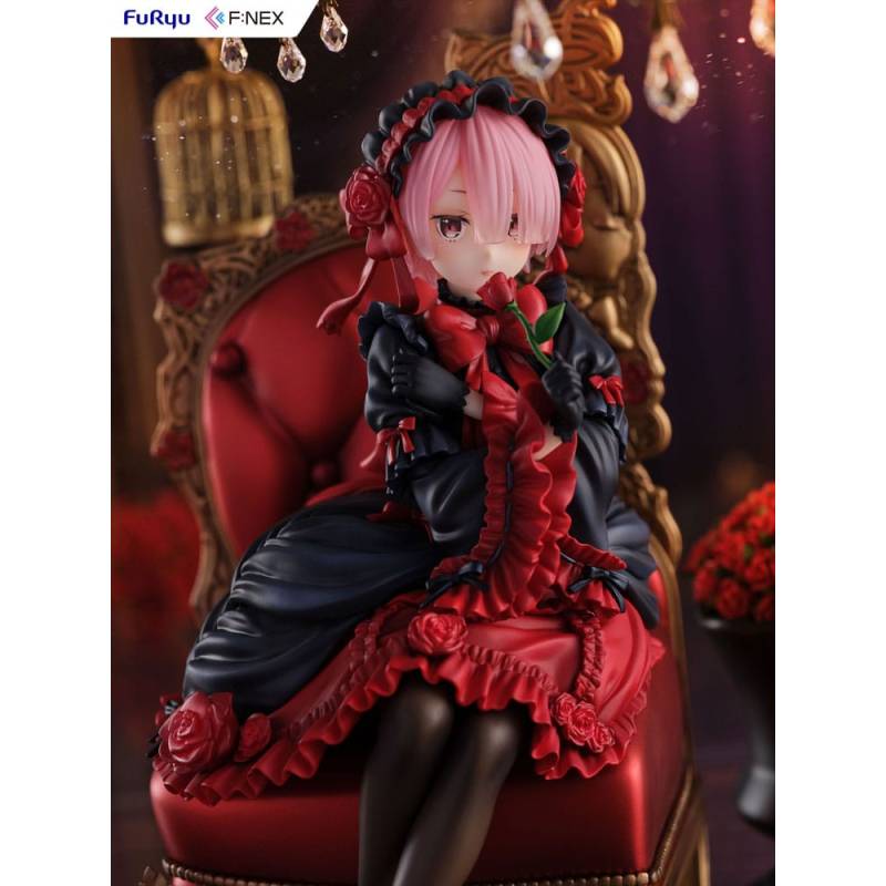 Re:ZERO -Starting Life in Another World F:NEX PVC statuette 1/7 Ram Gothic Ver. 20cm