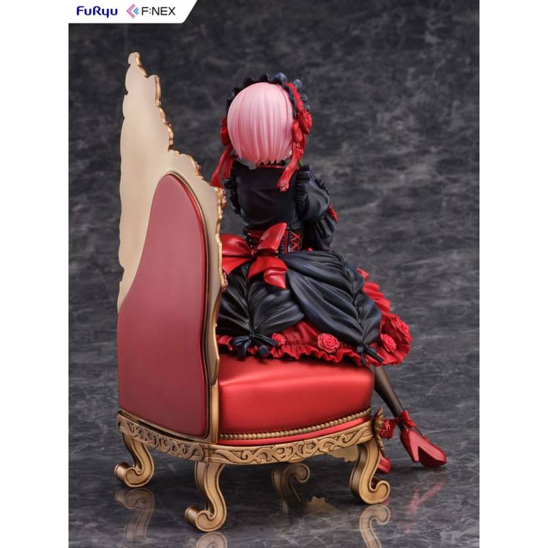 Re:ZERO -Starting Life in Another World F:NEX PVC statuette 1/7 Ram Gothic Ver. 20cm