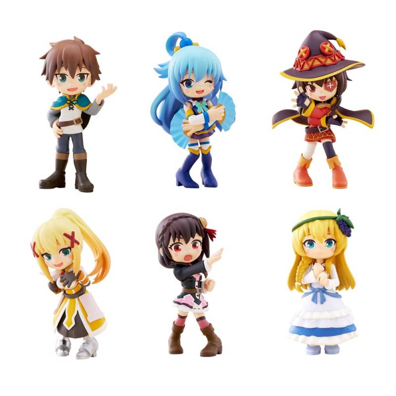 Figurina Konosuba Season 3 PalVerse Pack 6 figures 9 cm