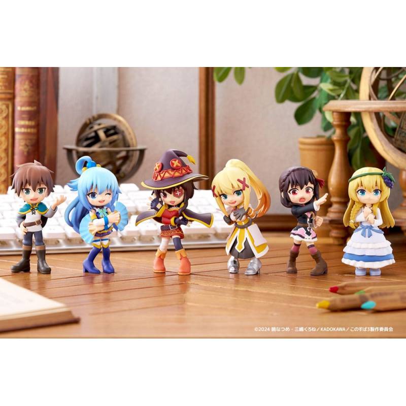 Bushiroad Konosuba Season 3 PalVerse Pack 6 figures 9 cm