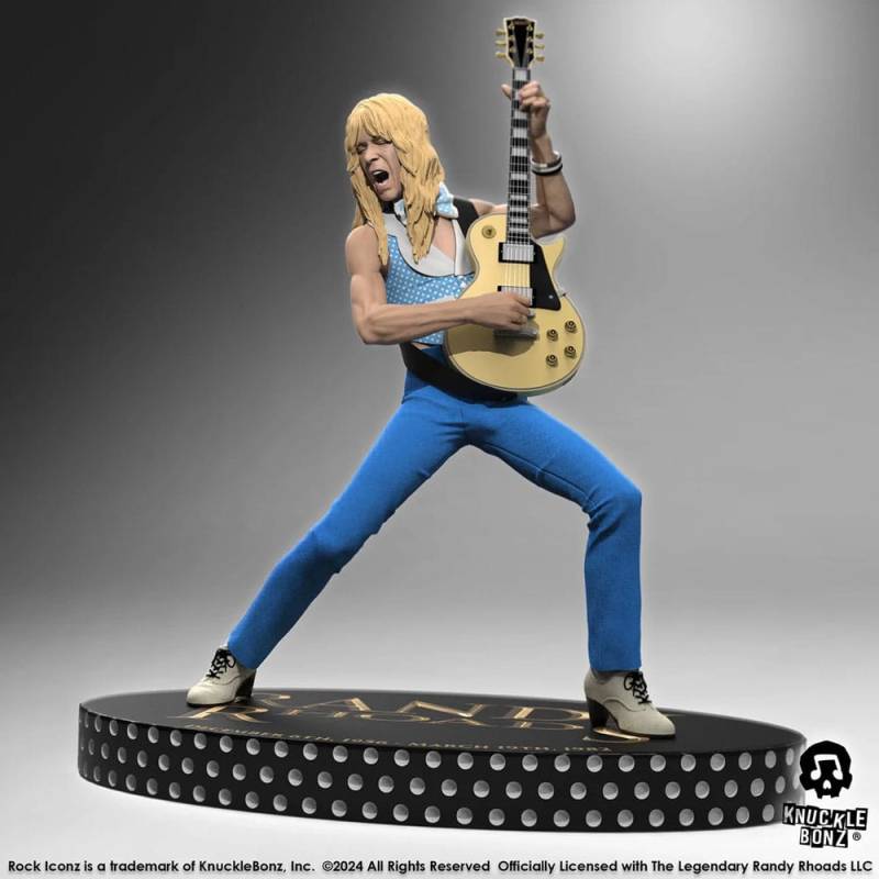  Randy Rhoads IV statuette Rock Iconz The Early Years Blue Version 24 cm