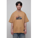 Attack on Titan T-Shirt Graphic Beige