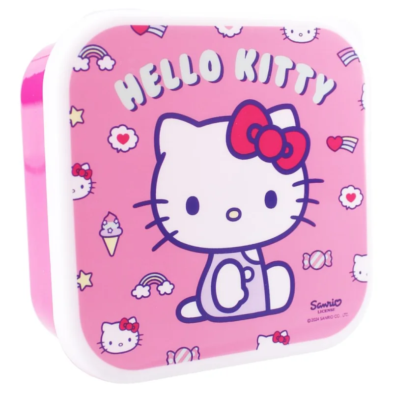 Vadobag HELLO KITTY - Fresh Bites - Snack Boxes - 3 pcs