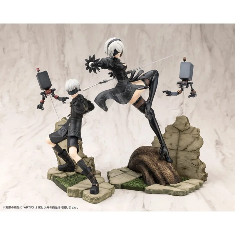 NIER AUTOMATA VER. 1.1A - 9S - ARTFXJ Statuette 1/8 18cm