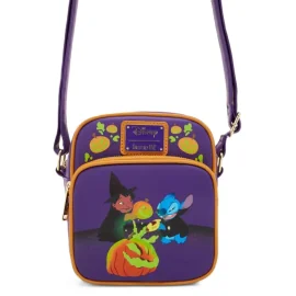 Borse Disney Loungefly Stitch Jack Lantern Glow Dark Bag Exclusive