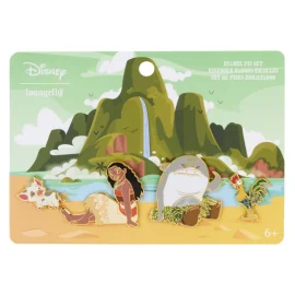 Spille Disney Loungefly Pins Set 4Pcs Moana Waves