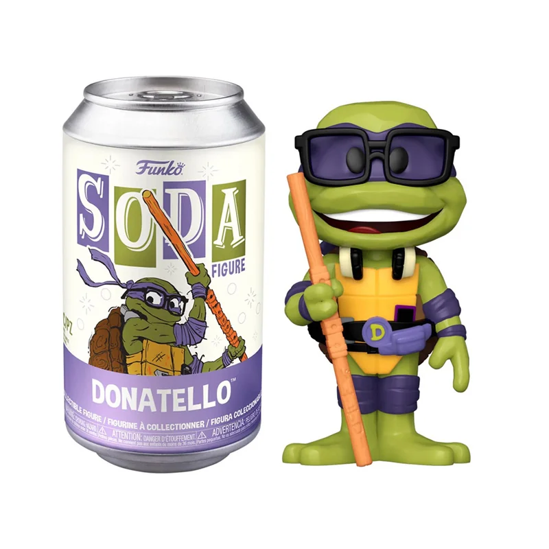 Figurini Pop TMNT Ninja Turtles Vinyl Soda Donatello