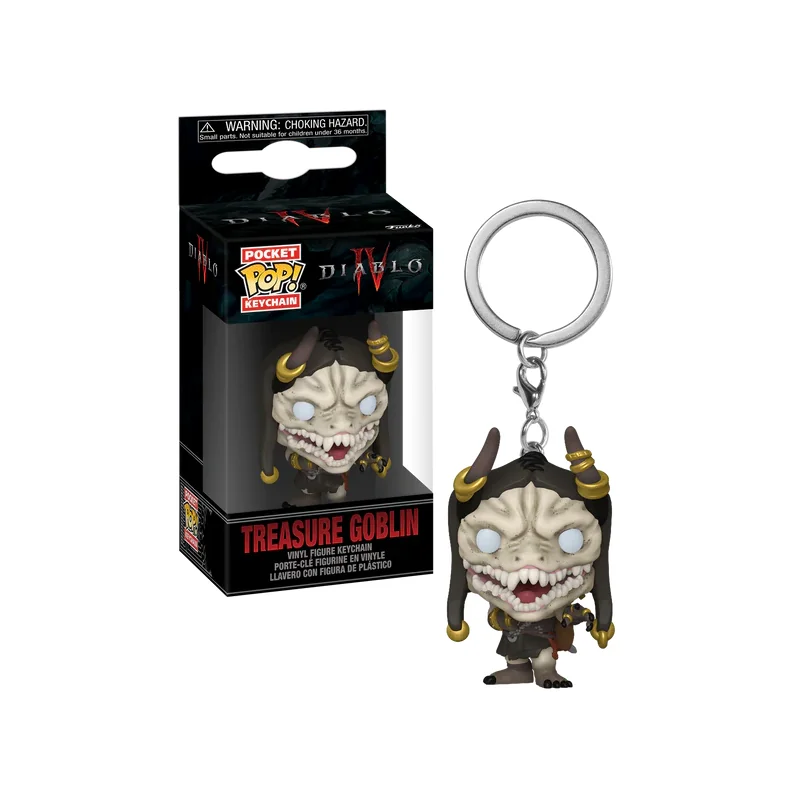 Porta-chiave DIABLO 4 - Pocket Pop Keychains - Treasure Goblin