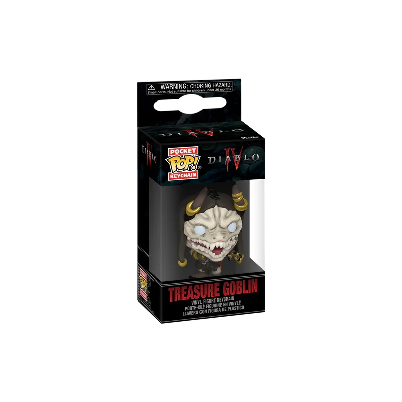 Portachiavi DIABLO 4 - Pocket Pop Keychains - Treasure Goblin