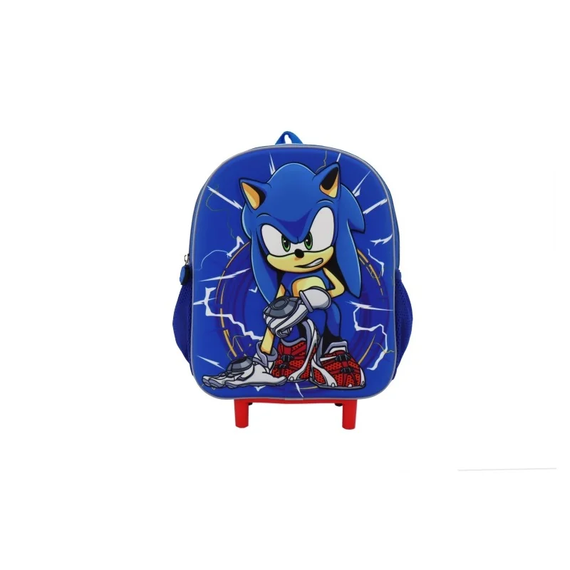  Sonic Prime Junior Trolley Backpack 3D 36x25x14cm