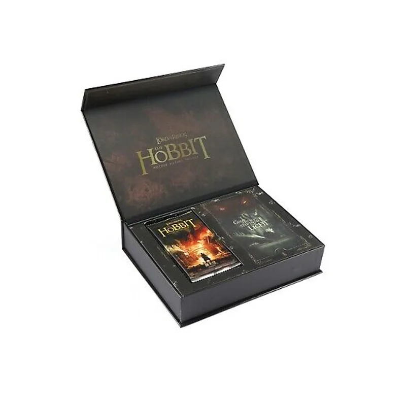 Carte da collezionare The Hobbit Trilogy Cardfun Tc Box of 8 Boosters of 2 Cards + 2 Specials