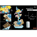 Kitsune Statue Yu Gi Oh Statue 1/6 Dark Magician Girl Dark Magician 42cm