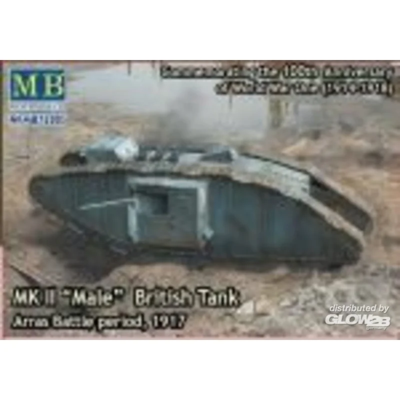 Kit Modello Mk II Male British tank.Arras Battle per