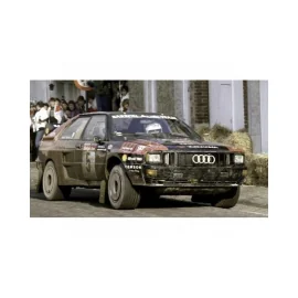 Automodello AUDI QUATTRO A2 5 BOSCH/BOND RALLYE CIRCUIT DES ARDENNES 1986