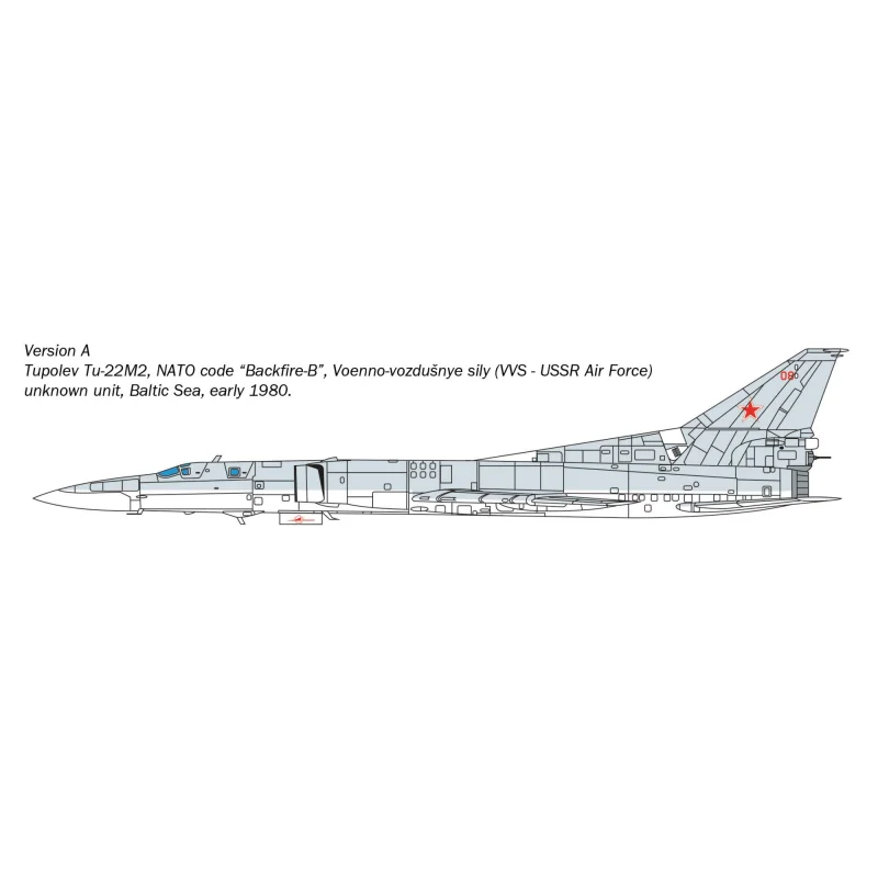 Modellini di aerei Tu-22M2 Backfire B