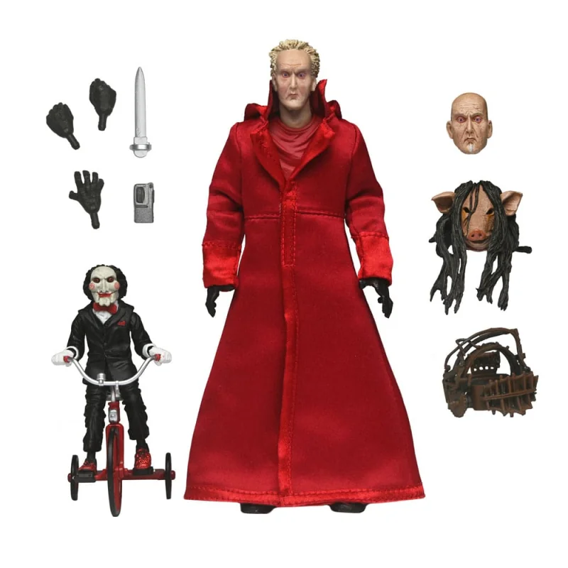 Saw Figure Ultimate Jigsaw Killer Red Robe 18 cm