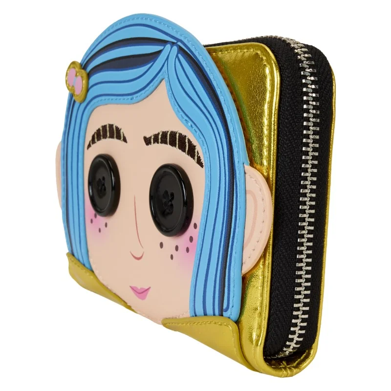 Portamonete Coraline Loungefly Wallet Doll Cosplay