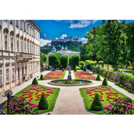  Wooden puzzle – Mirabell Palace and Salzburg Castle – 1010 pcs (100 unique pcs)