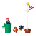 World of Nintendo Super Mario Diorama della Great Oak Plain