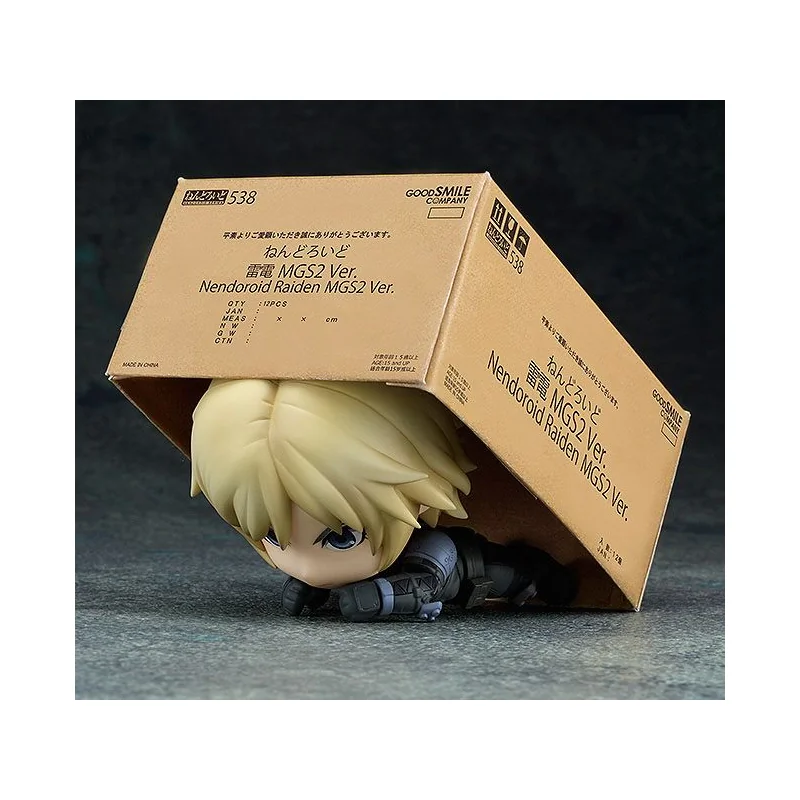 Metal Gear Solid action figure Nendoroid Raiden MGS2 Ver. (re-run) 10 cm