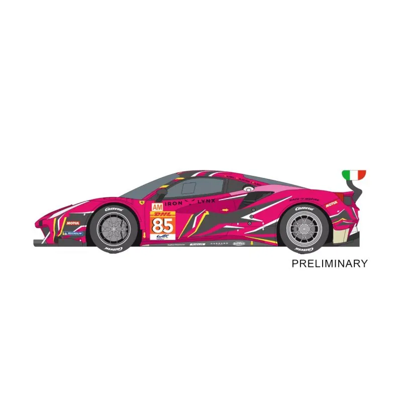  Ferrari 488 GT3 „Iron Dames, No.85“