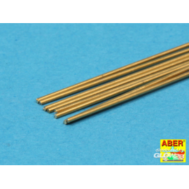  Brass round rods 0.6mm