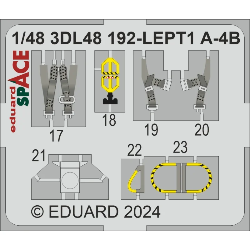  Douglas A-4B Skyhawk SPACE 1/48 (designed to be used with Hasegawa and Hobby 2000 kits) SEPTEMBER RELEASE EXPECTED TO BE IN STO