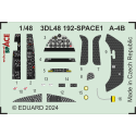 Adesivo stampato in 3D Douglas A-4B Skyhawk SPACE 1/48 (designed to be used with Hasegawa and Hobby 2000 kits) SEPTEMBER RELEASE