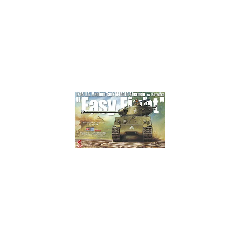 Kit Modello US Sherman M4A3E8Easy Eight Medium tank